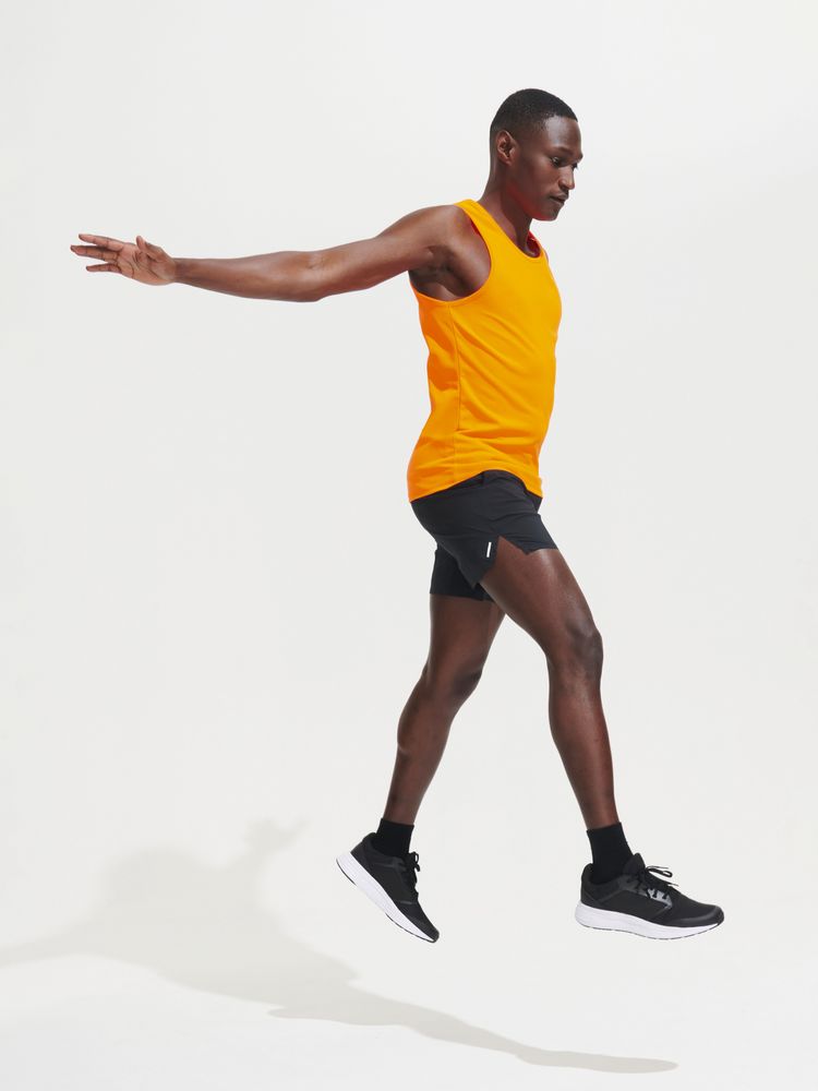картинка Майка мужская Sporty TT Men, оранжевый неон от магазина Одежда+