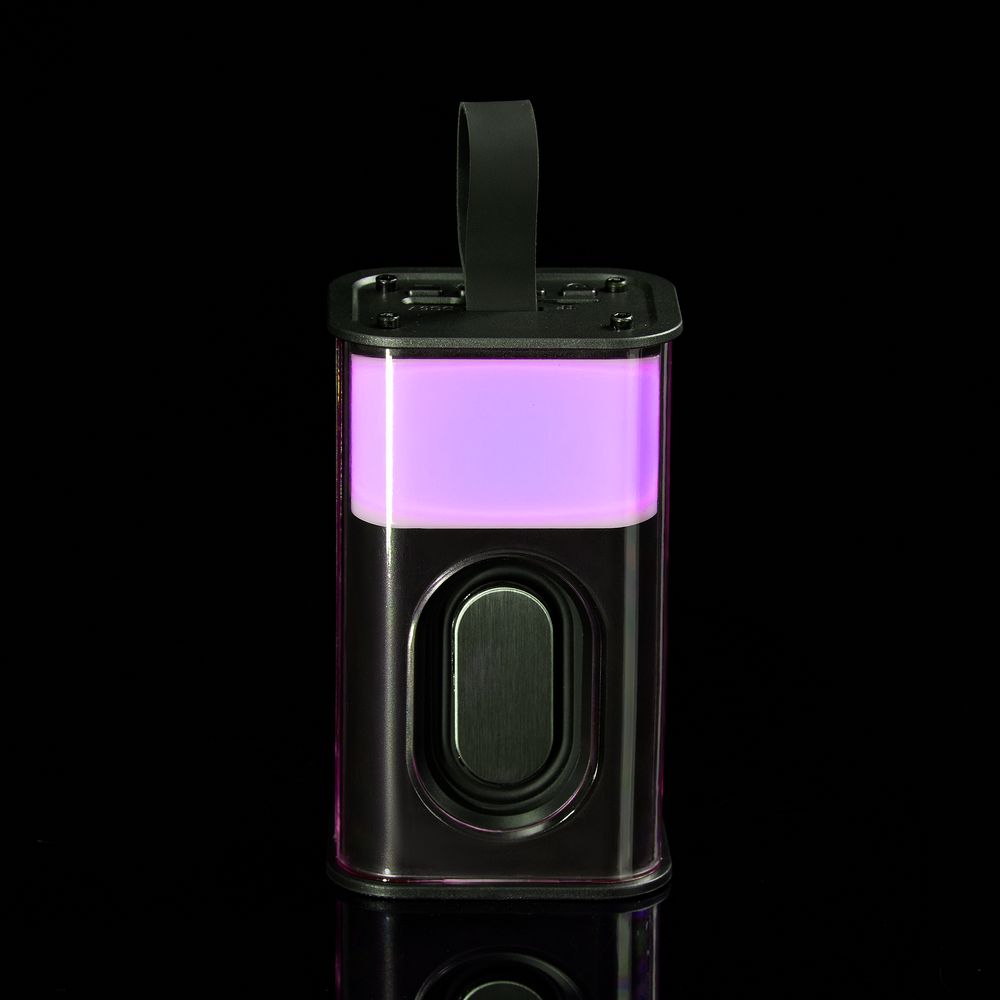 картинка Bluetooth-колонка с подсветкой Groove, серая от магазина Одежда+