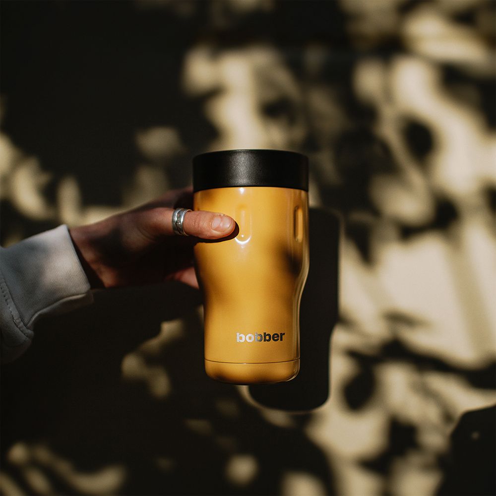 картинка Термостакан Tumbler 350, вакуумный, оранжевый от магазина Одежда+