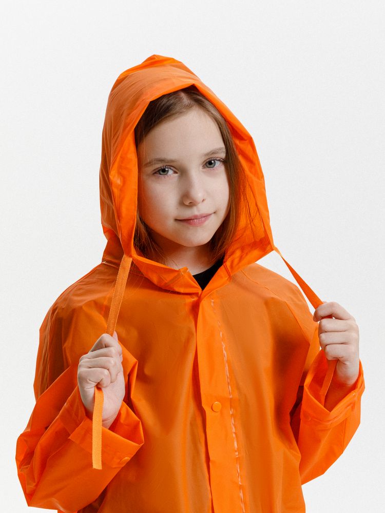 картинка Дождевик детский RainDrop Kids, оранжевый от магазина Одежда+