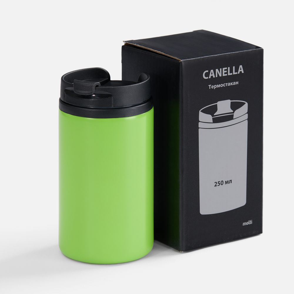 картинка Термостакан Canella, зеленый матовый (яблоко) от магазина Одежда+