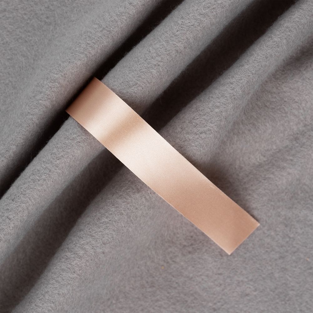 картинка Лента сатиновая Satin 20 S, светло-бежевая, 10 см от магазина Одежда+