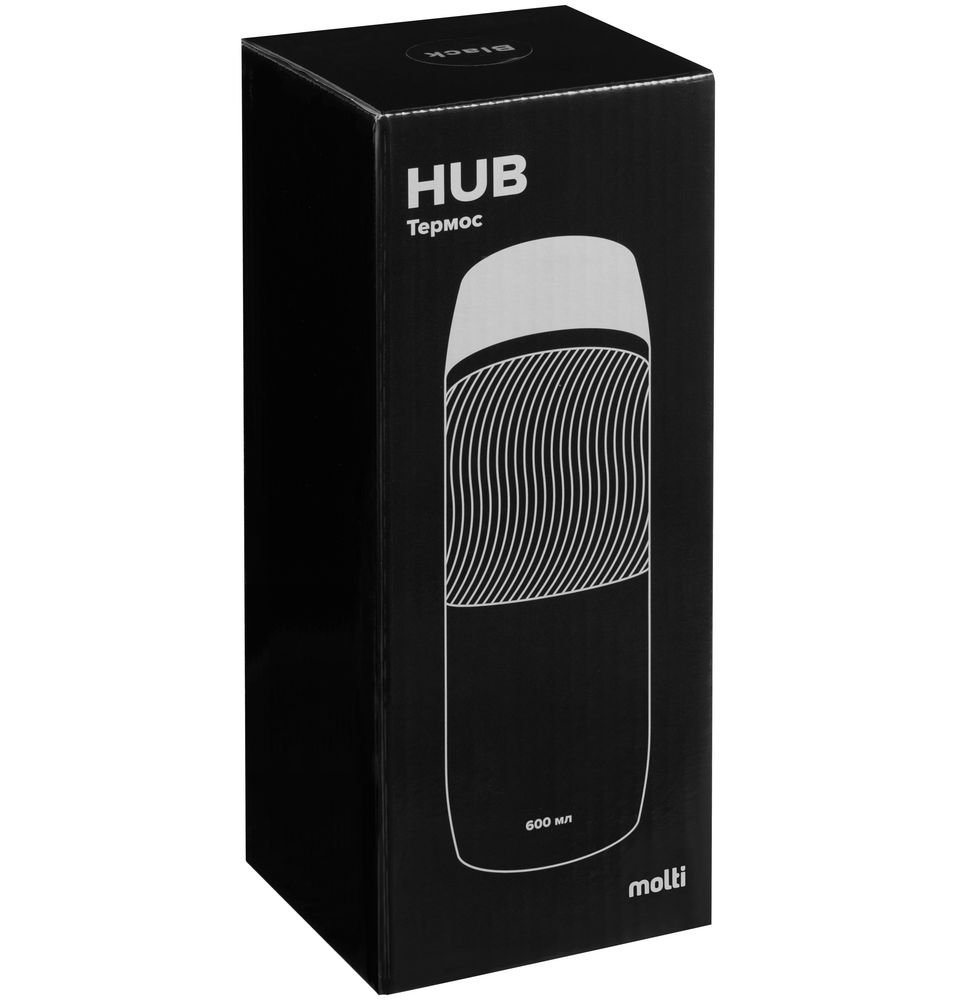картинка Термостакан Hub, темно-синий от магазина Одежда+