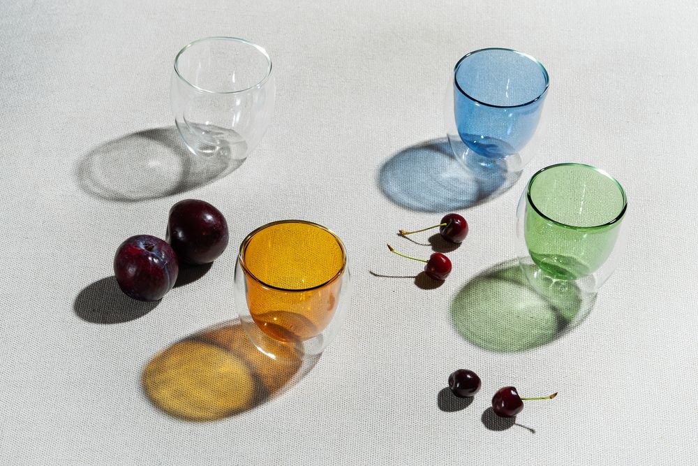 картинка Стакан с двойными стенками Glass Bubble, бесцветный от магазина Одежда+