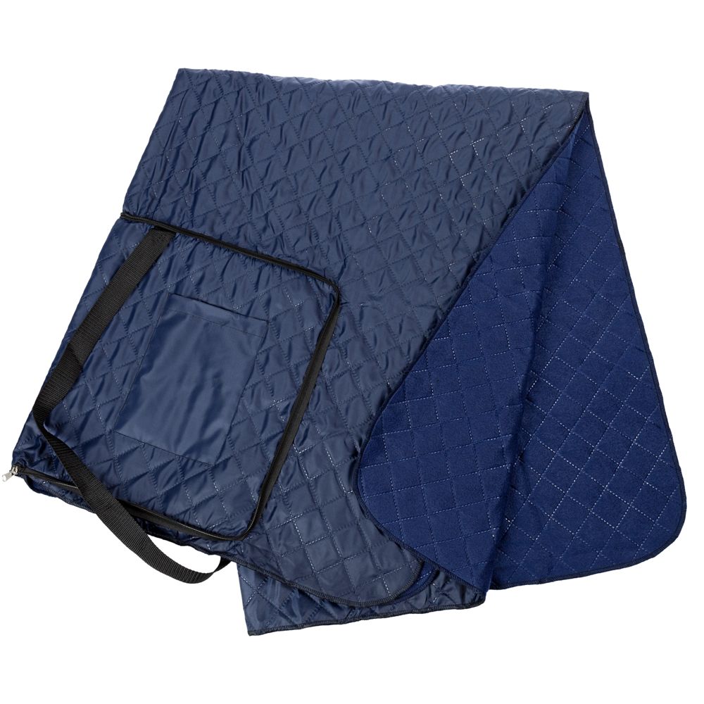 картинка Плед для пикника Soft & Dry, темно-синий от магазина Одежда+