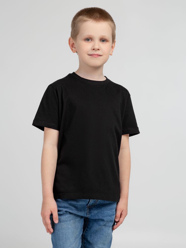 картинка Футболка детская Regent Kids 150, черная от магазина Одежда+