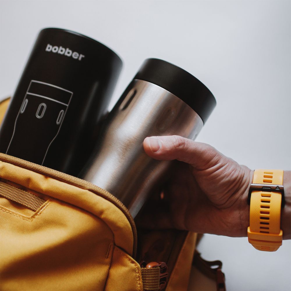картинка Термостакан Tumbler 350, вакуумный, стальной матовый от магазина Одежда+