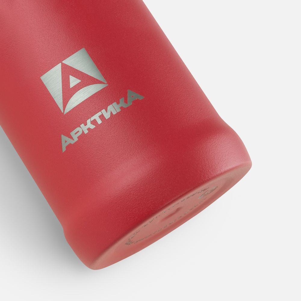 картинка Термос «Арктика 600» с питьевой системой, красный от магазина Одежда+