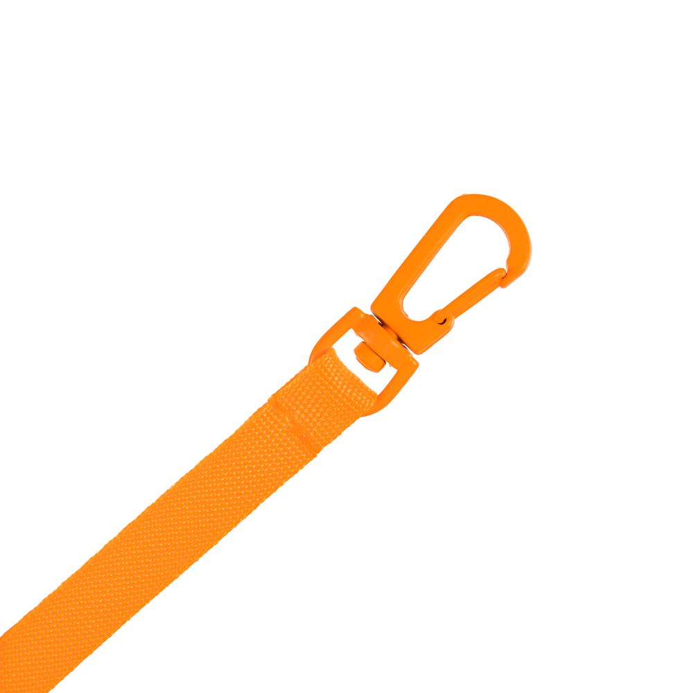 картинка Застежка-карабин Snap Hook, S, оранжевый неон от магазина Одежда+