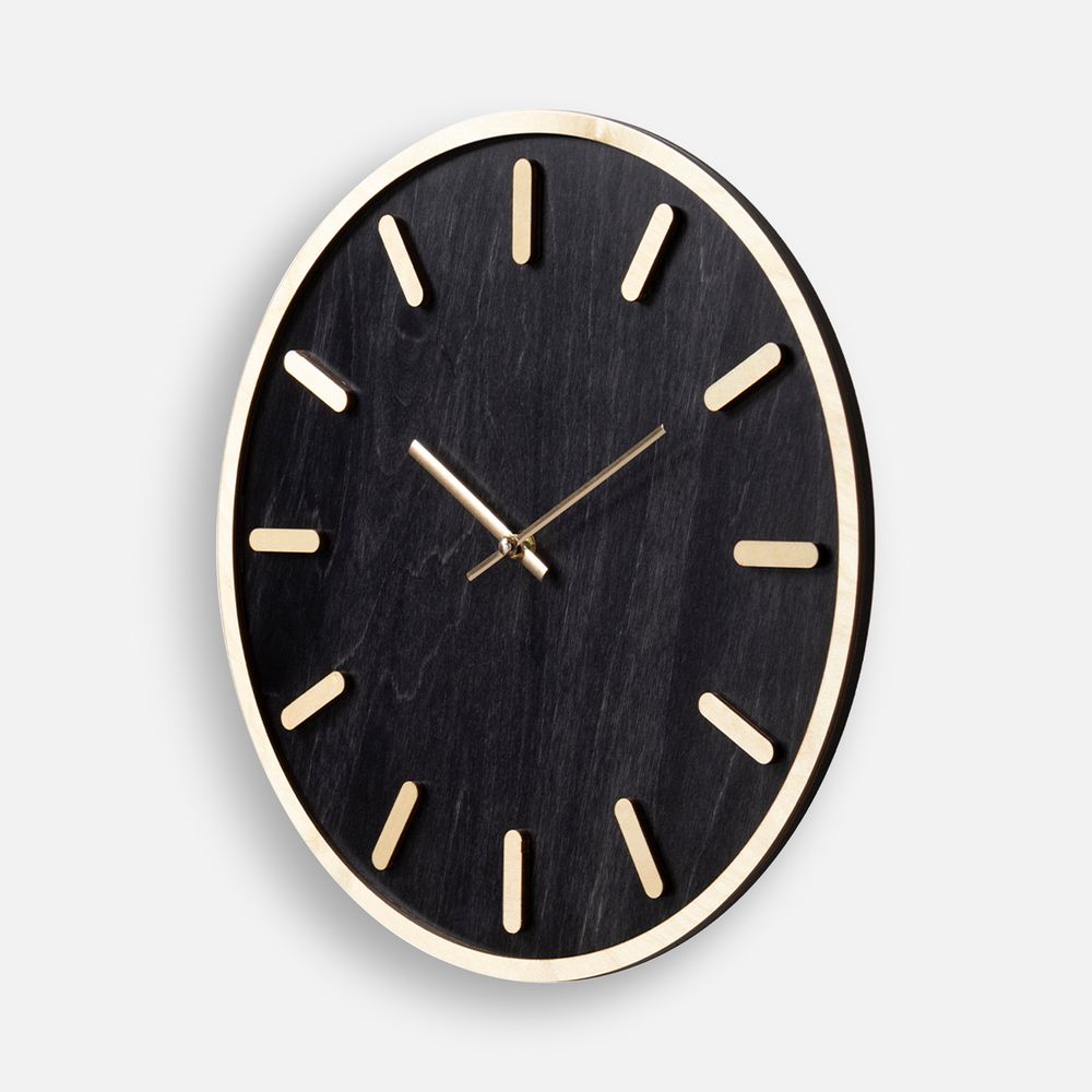картинка Часы Timefolio, черные от магазина Одежда+
