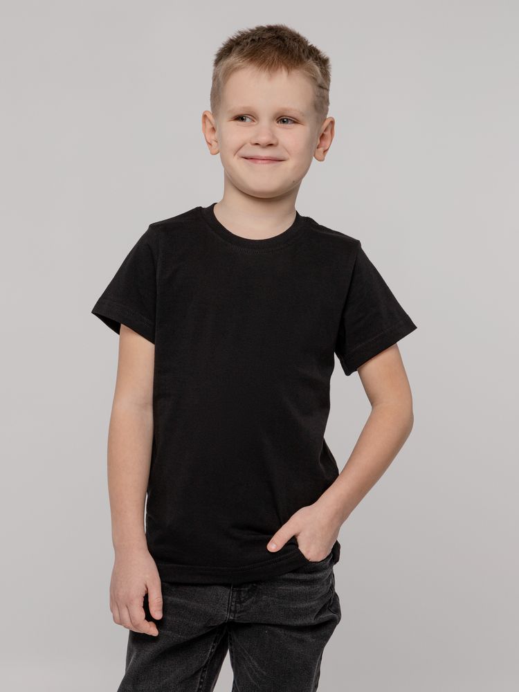 картинка Футболка детская T-Bolka Kids, черная от магазина Одежда+