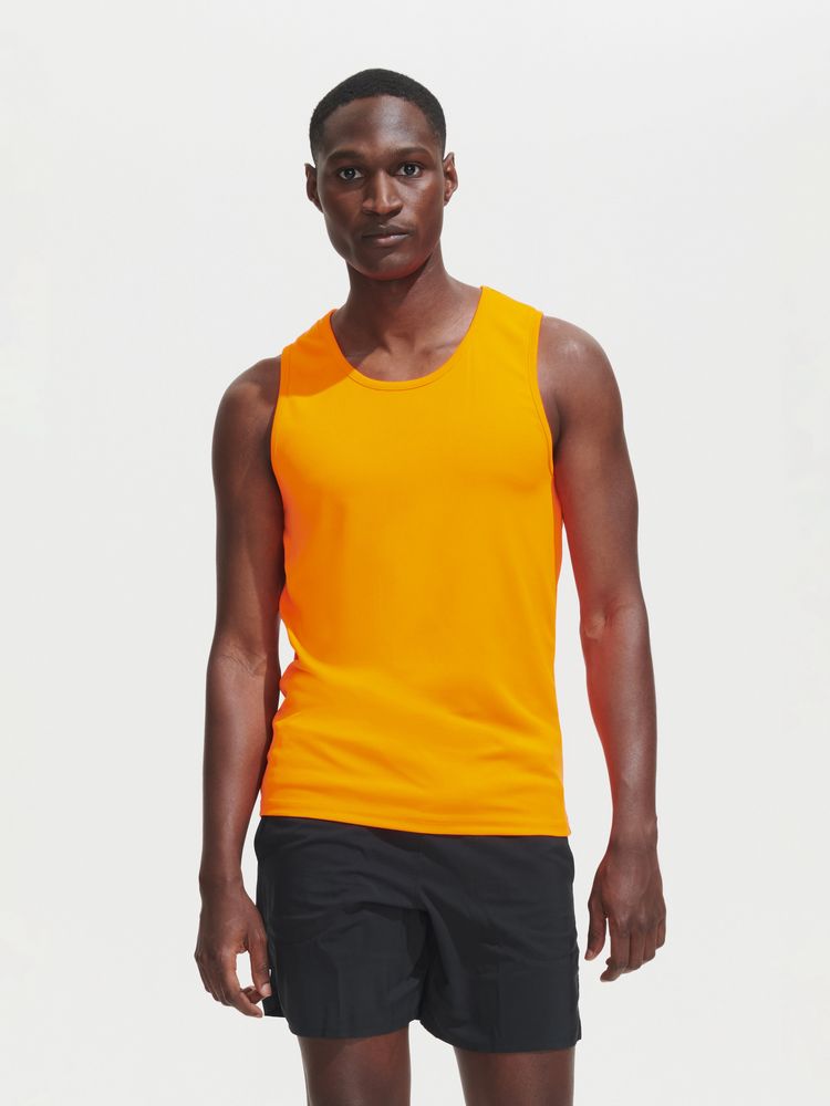картинка Майка мужская Sporty TT Men, оранжевый неон от магазина Одежда+