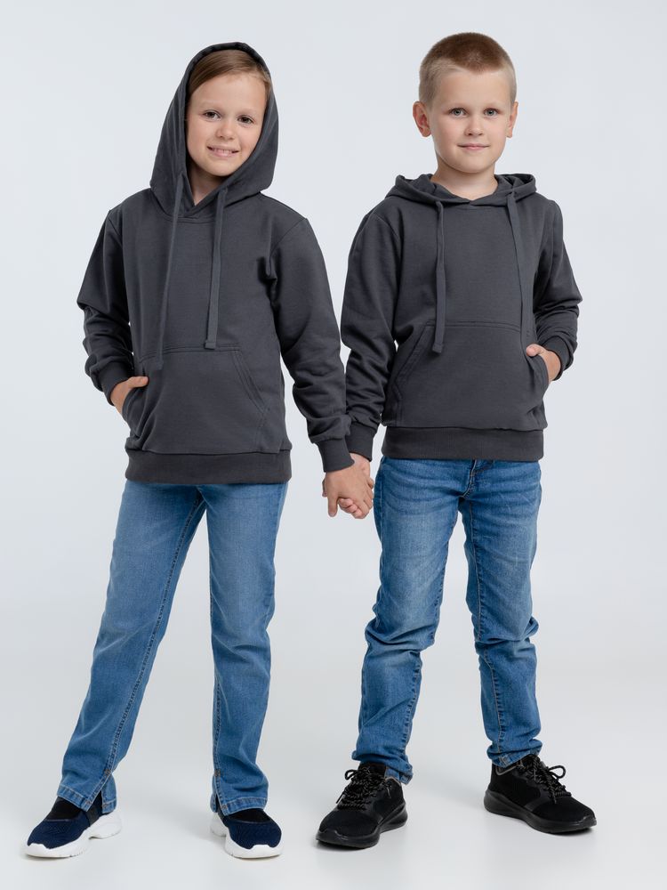 картинка Худи детское Kirenga Kids 2.0, темно-серое (графит) от магазина Одежда+