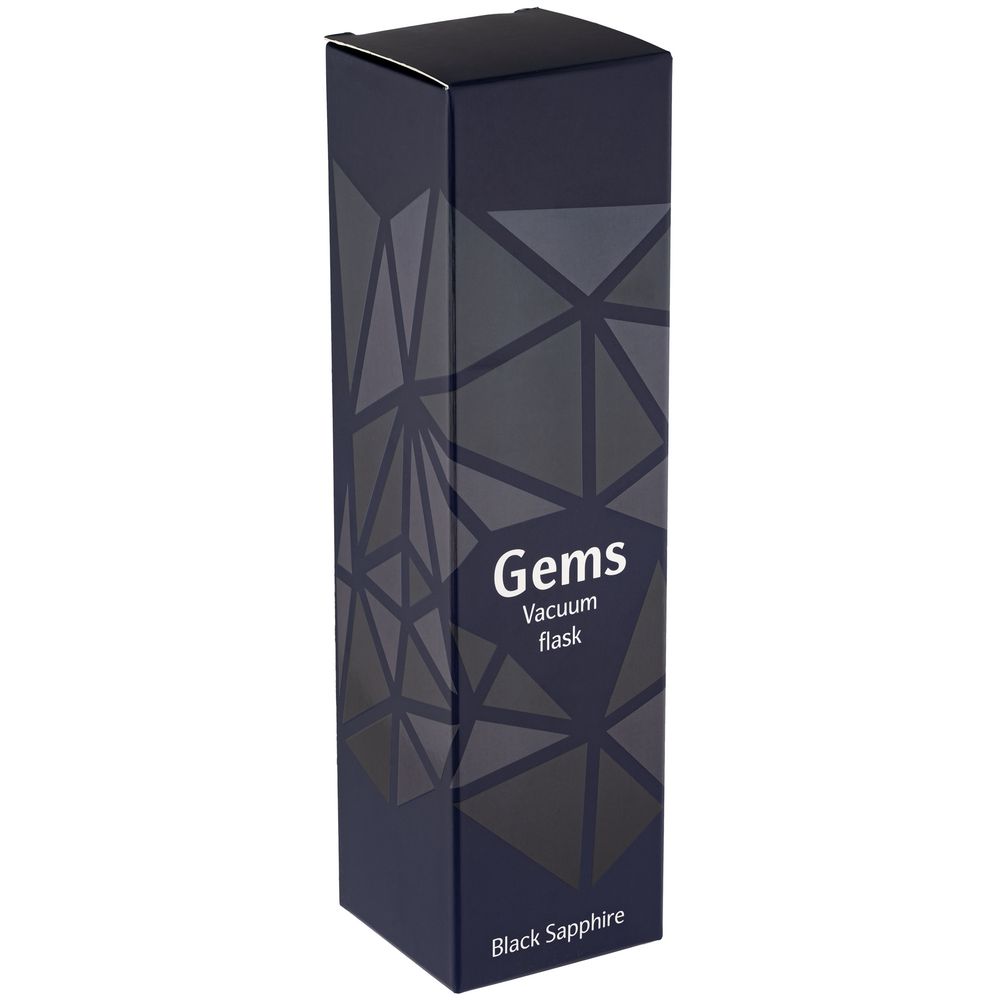 картинка Термос Gems Black Sapphire, сапфир (синий) от магазина Одежда+