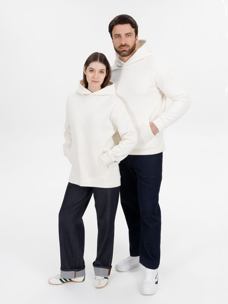 картинка Худи оверсайз унисекс Snuggie, молочно-белое от магазина Одежда+