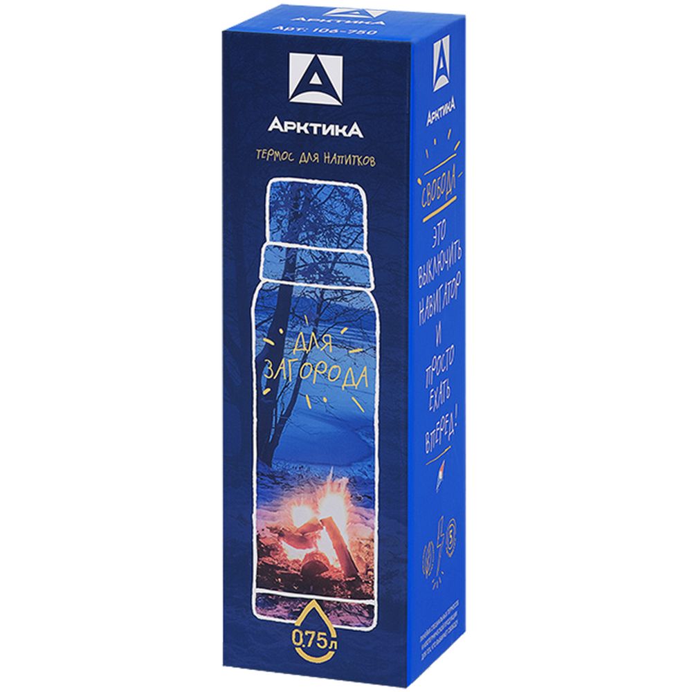 картинка Термос «Арктика Hammerite 750», красный от магазина Одежда+
