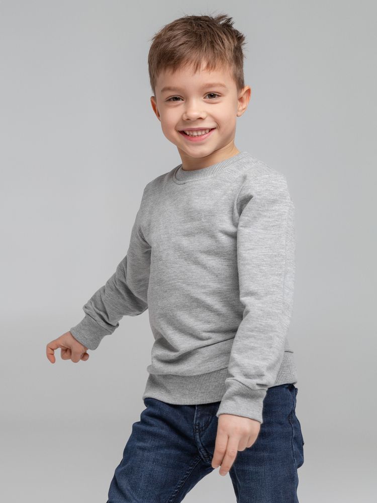 картинка Свитшот детский Toima Kids 2.0, серый меланж от магазина Одежда+