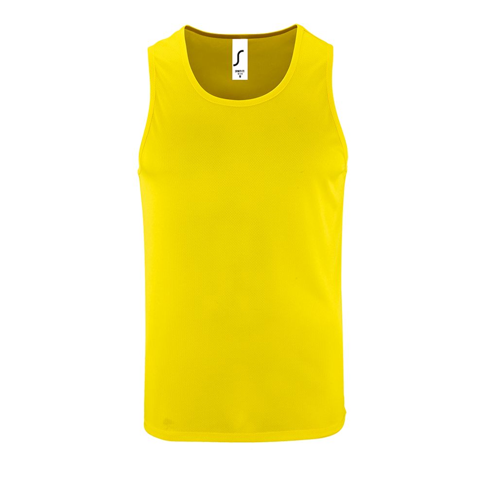 картинка Майка мужская Sporty TT Men, желтый неон от магазина Одежда+