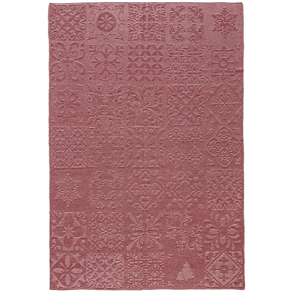 картинка Плед Ornamental, бордовый от магазина Одежда+