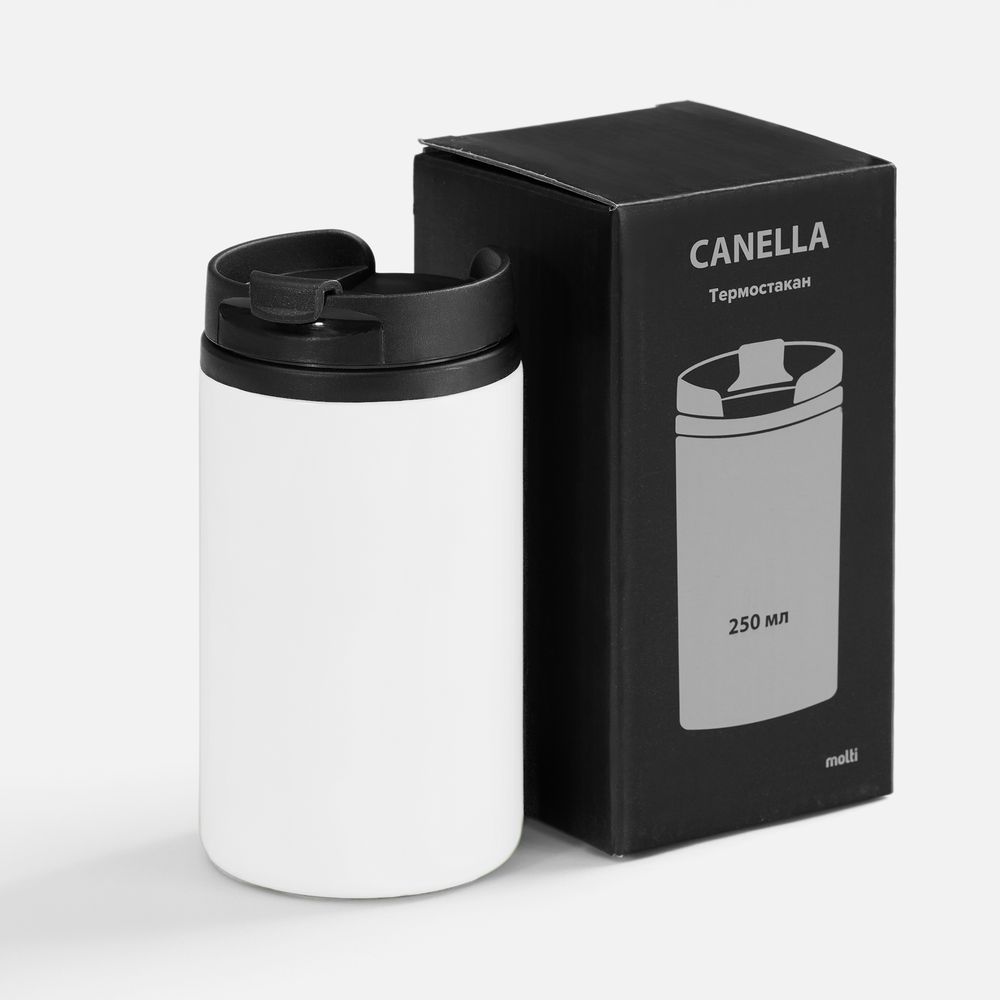 картинка Термостакан Canella, белый от магазина Одежда+