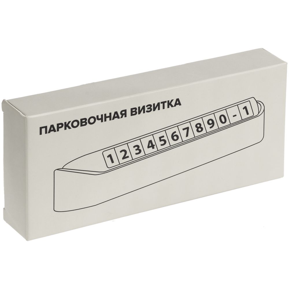 картинка Парковочная визитка Litera, белая от магазина Одежда+
