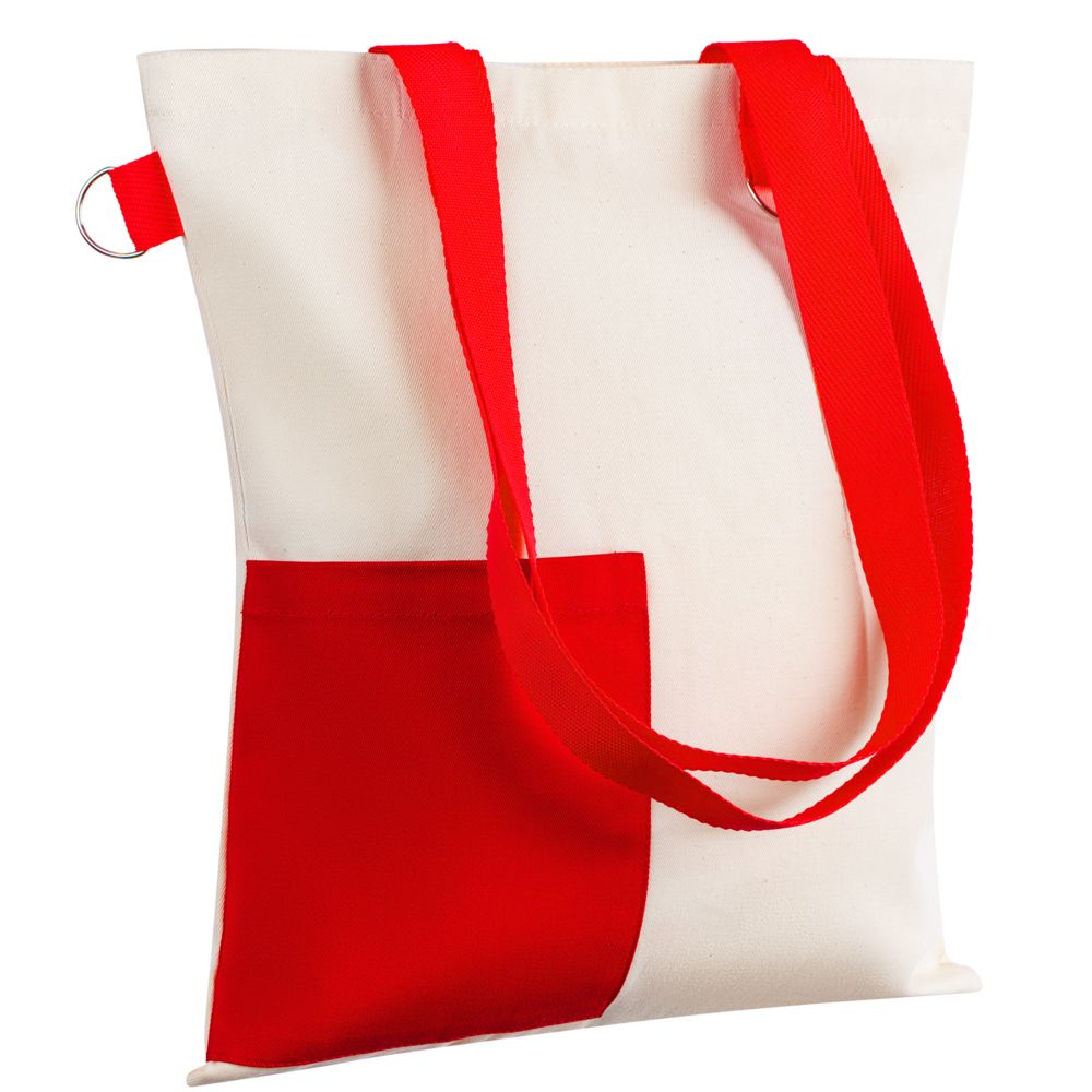 картинка Шопер Onlook, неокрашенный с красным от магазина Одежда+