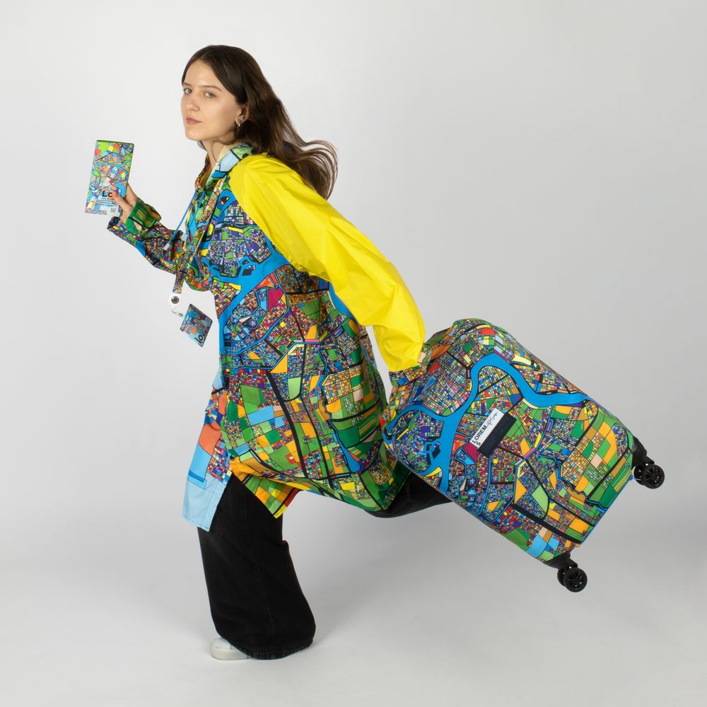 картинка Дождевик классический RainCoat на заказ, разноцветный, единый размер от магазина Одежда+