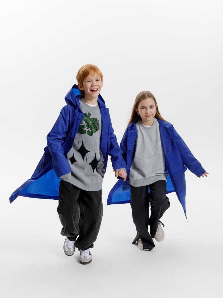 картинка Дождевик детский RainDrop Kids, ярко-синий от магазина Одежда+