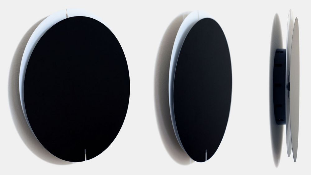 картинка Часы настенные Melancholia Clock, черные от магазина Одежда+