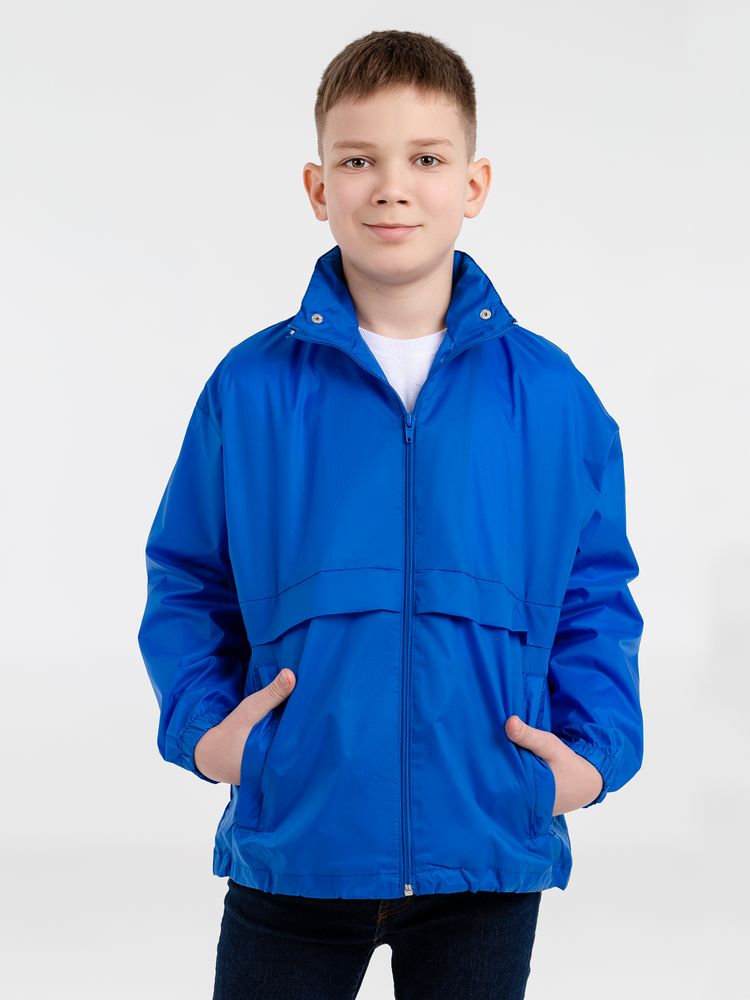 картинка Ветровка детская Surf Kids 210, ярко-синяя от магазина Одежда+