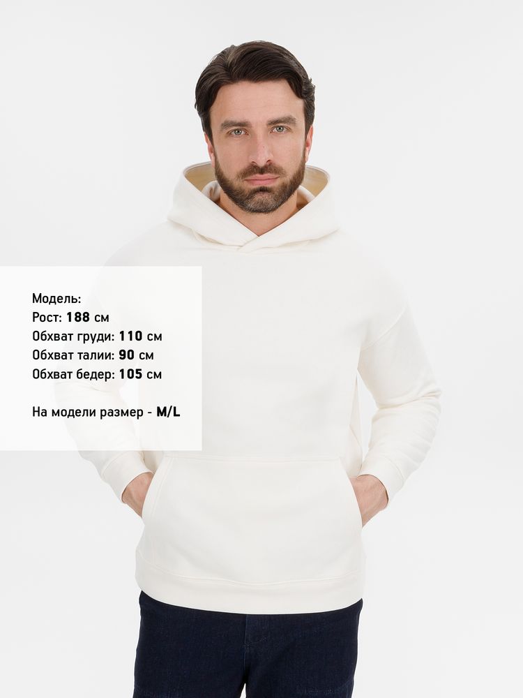 картинка Худи оверсайз унисекс Snuggie, молочно-белое от магазина Одежда+