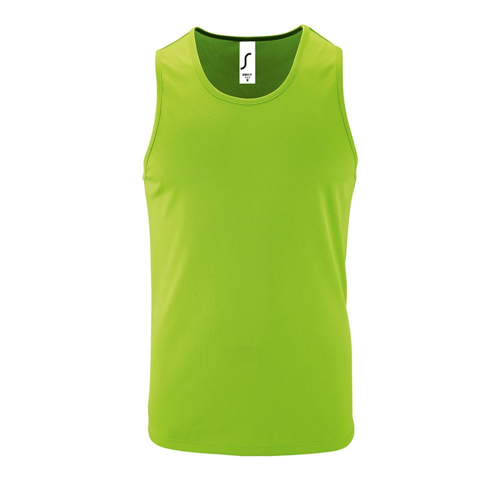 картинка Майка мужская Sporty TT Men, зеленый неон от магазина Одежда+