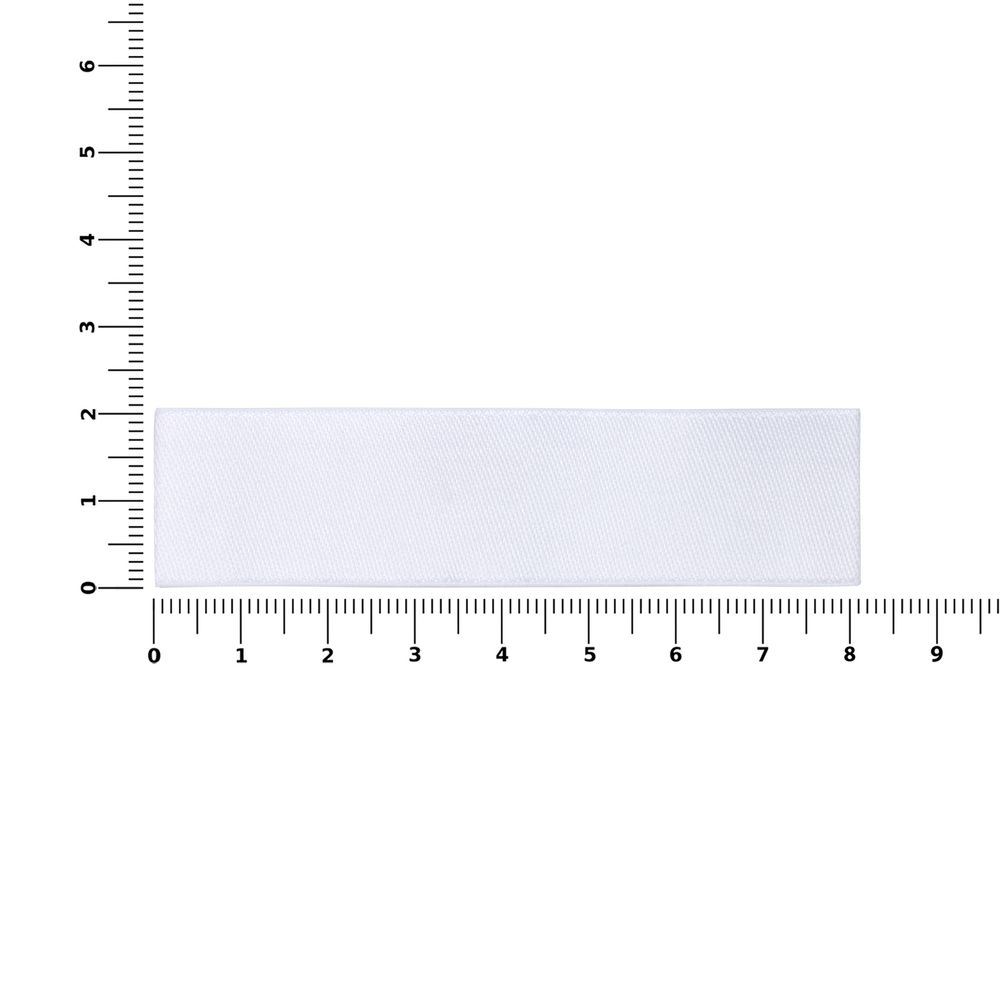 картинка Лейбл тканевый Epsilon, S, белый от магазина Одежда+