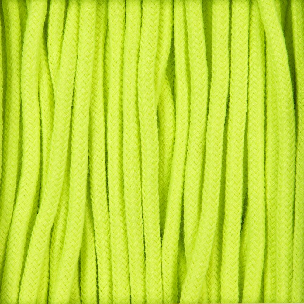 картинка Круглый шнур Lasso M, желтый неон, 100 см от магазина Одежда+