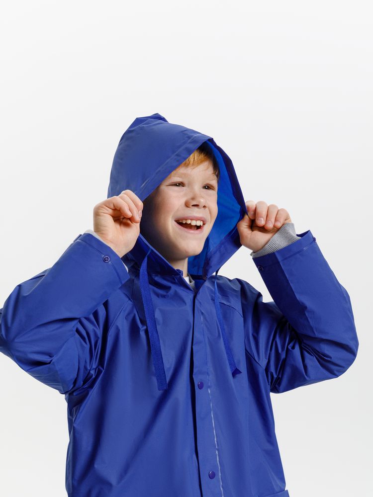 картинка Дождевик детский RainDrop Kids, ярко-синий от магазина Одежда+