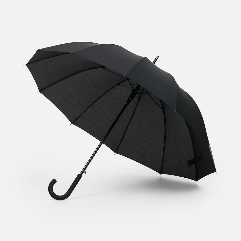 картинка Зонт-трость Sombrella, черный от магазина Одежда+