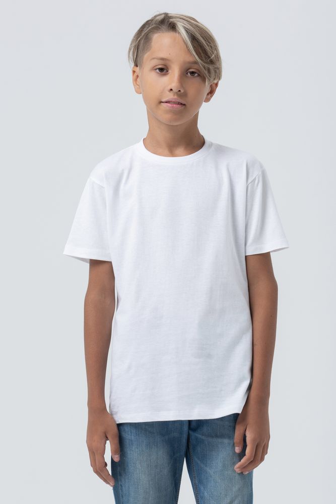 картинка Футболка детская Regent Fit Kids, белая от магазина Одежда+
