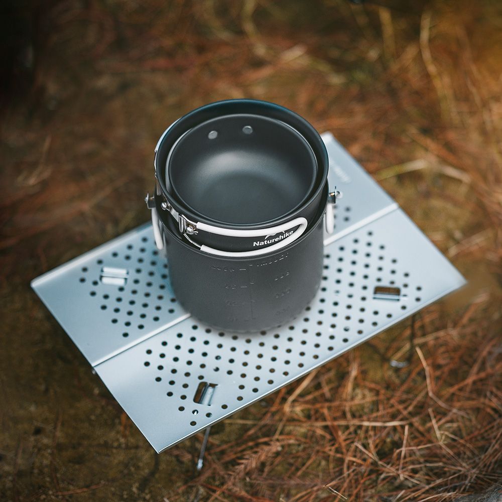 картинка Набор посуды Naturehike NH18T018-G, серый от магазина Одежда+