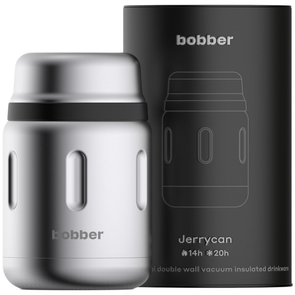 картинка Термос для еды Jerrycan 700, вакуумный, стальной матовый от магазина Одежда+