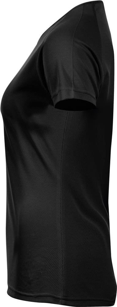 картинка Футболка женская Sporty Women 140, черная от магазина Одежда+