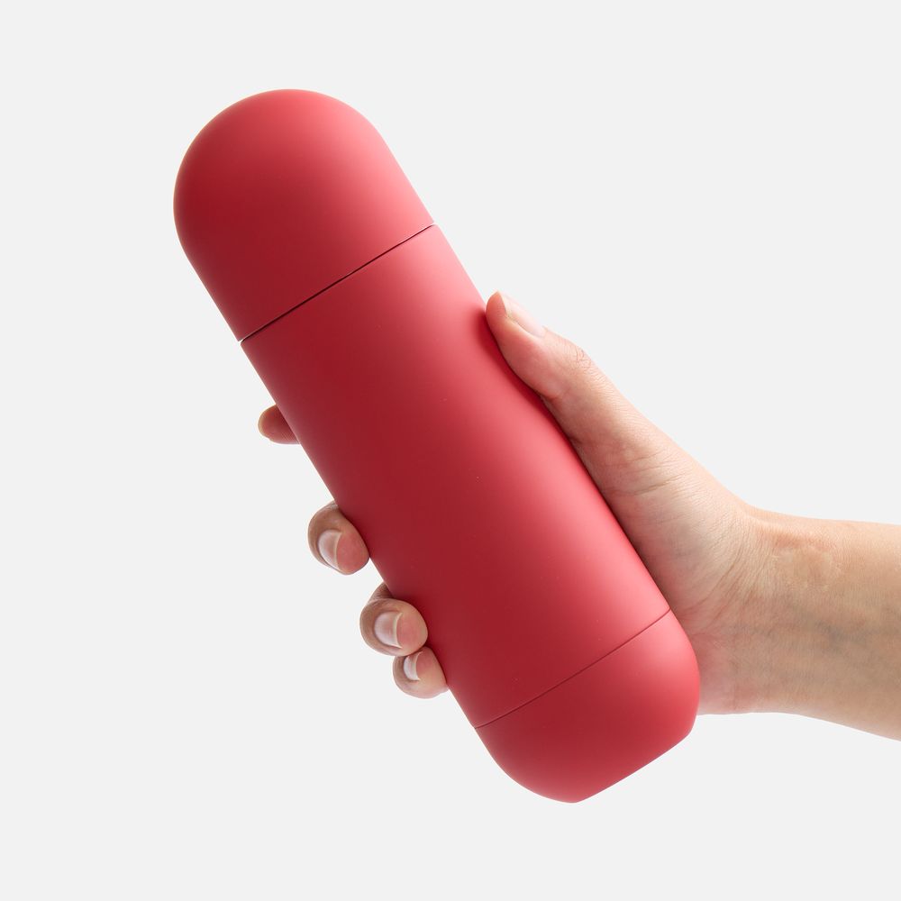 картинка Термос Tubula Soft Touch, красный от магазина Одежда+
