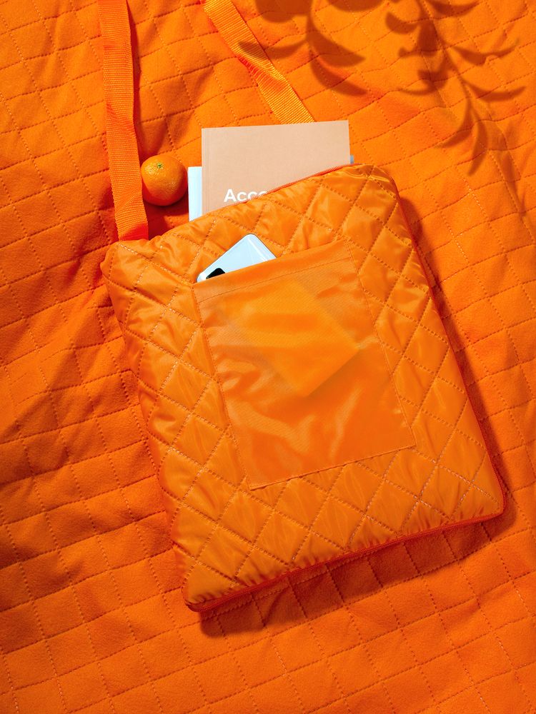 картинка Плед для пикника Soft & Dry, оранжевый от магазина Одежда+