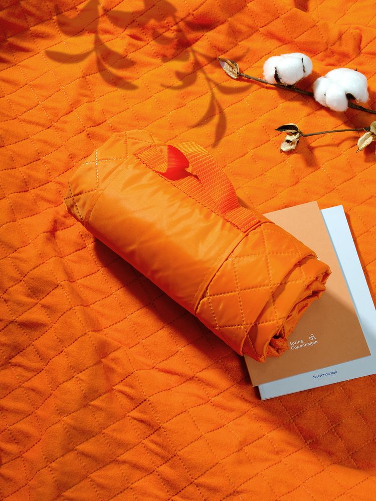 картинка Плед для пикника Comfy, оранжевый от магазина Одежда+