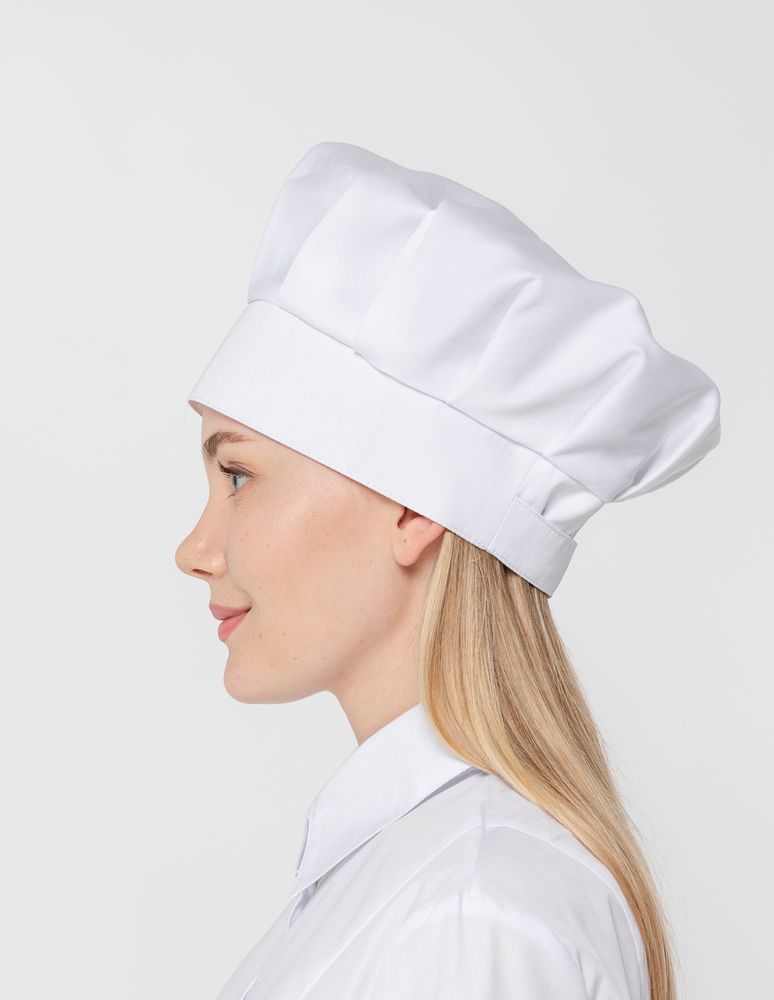 картинка Колпак поварской Cookery, белый от магазина Одежда+
