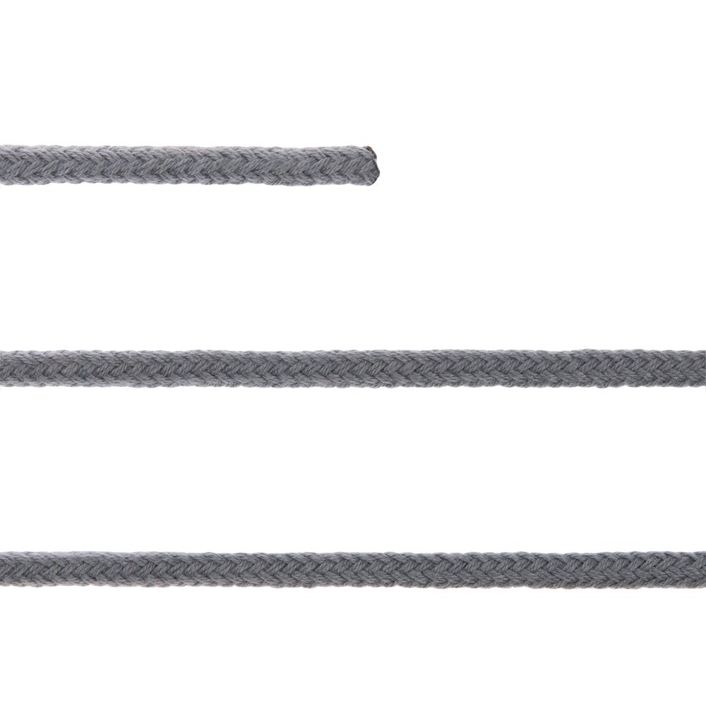 картинка Круглый шнур Lasso S, серый, 20 см от магазина Одежда+