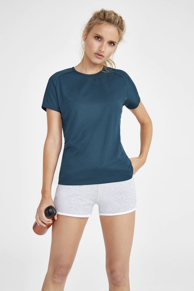 картинка Футболка женская Sporty Women 140, черная от магазина Одежда+