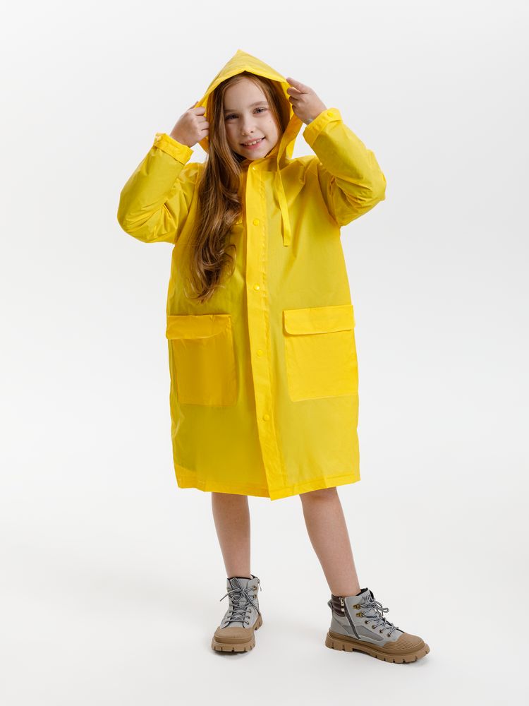 картинка Дождевик детский RainDrop Kids, желтый от магазина Одежда+