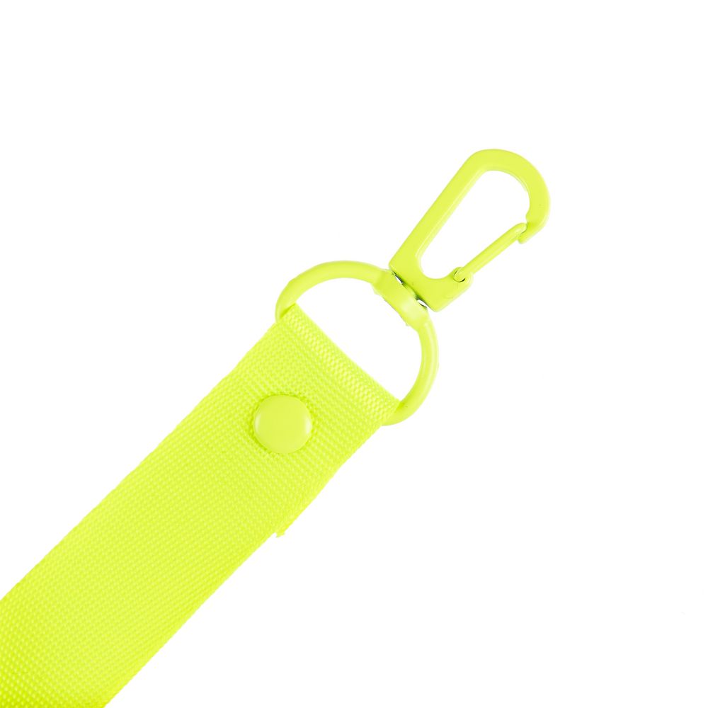 картинка Застежка-карабин Snap Hook, M, желтый неон от магазина Одежда+
