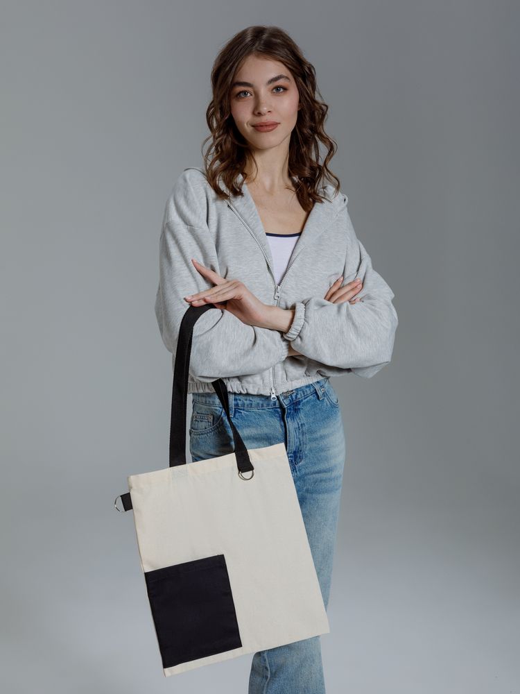 картинка Шопер Onlook, неокрашенный с черным от магазина Одежда+