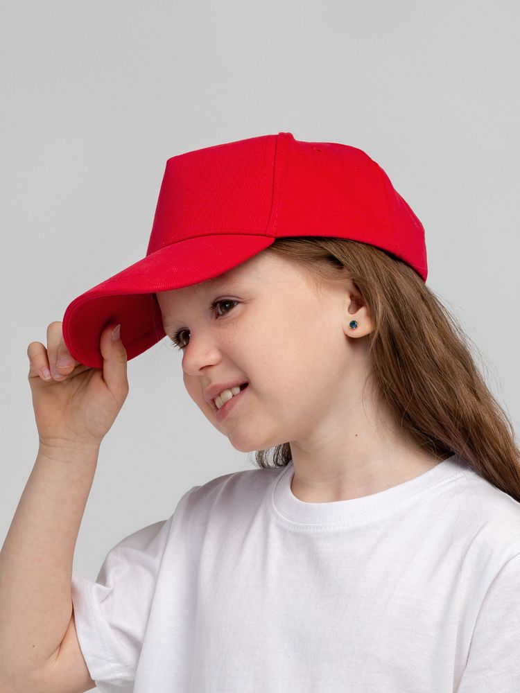 картинка Бейсболка детская Standard Kids, красная от магазина Одежда+